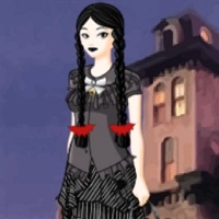 wednesday_dress_up เกม